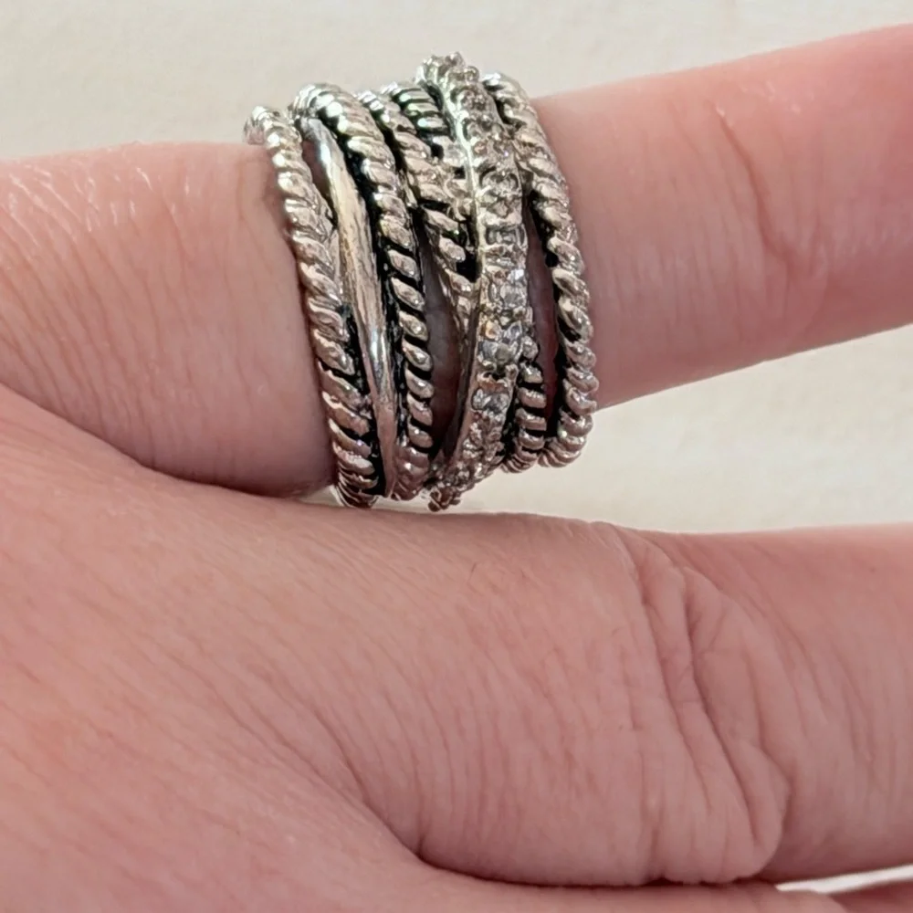 Elegant Silver Women's Ring by INC